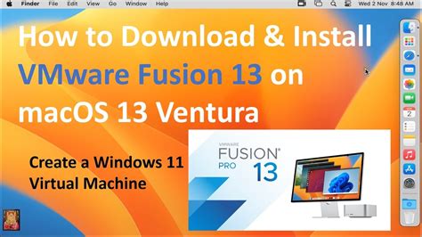 Run Windows 11 virtual machines on Intel or Apple Silicon hardware with a new Virtual Trusted Platform Module with Fast Encryption. . Vmware fusion 13 install macos